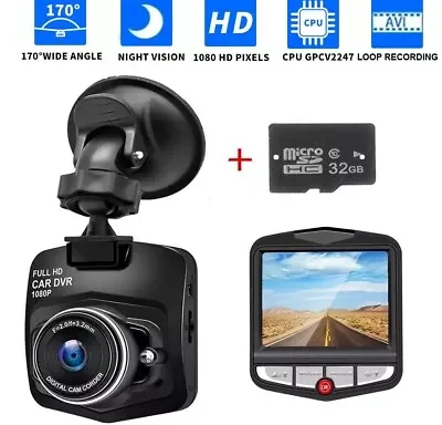 2.4” Full HD 1080P Dash Cam Car